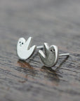 925 sterling silver Handmade Baby Sloth Stud Earrings, Sloth Studs jewelry,silver Animal earrings daught gifts,lady jewelry