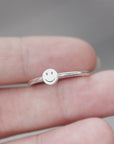 Smile ring,925 sterling silver Smiling face ring,lucky day,Minimal ring,Everyday ring,Dainty jewelry
