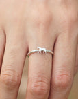 925 Sterling Silver Horse ring,sterling silver horse ring,equestrian ring,handmade silver ring, wild pony ring gifts idea