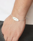 925 sterling silver Mountain Bracelet Unisex Jewelry adjustable bracelet