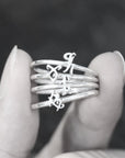 925 sterling silver Power runes ring,Parabatai Rune ring,Healing runes ring,Love Rune ring, lucky ring,dainty rings,silver rune rings