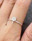 sterling silver Ankh ring,Egyptian Ankh Cross ring,Solid Sterling Silver Ring,dainty jewelry