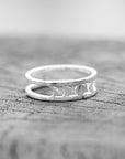silver moon phase ring,Crescent Moon ring,Dainty Moon ring,celestial jewelry,rings gift idea,Statement Rings