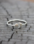 925 sterling silver sun and moon ring ring,His and Hers Rings,Night and Day Ring,scelestial jewelry,Minimalist jewelry,adjustable ring,