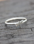 925 sterling silver Dragonfly ring