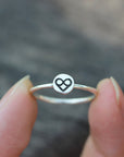infinite ring,infinite love jewelry,Infinity jewelry,Dainty ring,gift for her