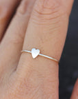 dainty love ring,tiny silver heart ring,925 Sterling silver heart jewelry,Minimalist Heart Ring,Heart Ring Silver,dainty silver ring