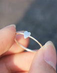 dainty love ring,tiny silver heart ring,925 Sterling silver heart jewelry,Minimalist Heart Ring,Heart Ring Silver,dainty silver ring