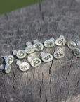 925 sterling silver Power runes Stud Earrings,Parabatai Rune Earrings,Healing runes Earrings,Rune Symbols jewelry,Minimal silver Earrings