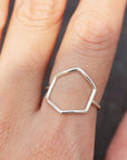 sterling silver geometric ring,jewelry,Triangle Ring,square ring,Rectangle ring,Hexagon ring,silver oval ring,circle ring,horseshoe ring