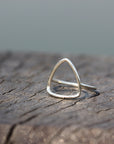 sterling silver geometric ring,jewelry,Triangle Ring,Modern jewelry,Minimal Ring,dainty silver ring,everyday jewelry