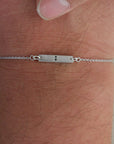 sterling silver bar bracelet Semicolon bracelet,Dot & comma bracelet,SUICIDE AWARENESS jewelry,everyday bracelet,Your Story Isn't Over