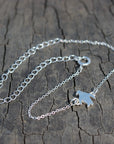 dainty penguin bracelet,sterling silver animal bracelet,Penguin Jewelry