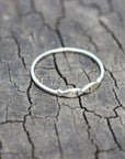 925 Sterling silver Kissing Fish ring,dainty silver Pisces ring,Ocean Ring,dainty minimalist jewelry,Wedding gift,Valentine's Day gift