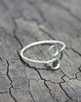 Sterling Silver Handcuff Ring,dainty Handcuffs Connector ring,tiny Hand cuff ring,freedom cuffs jewelry,adjustable ring