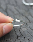 sterling silver Cockapoo ring,silver dog ring,rings,Animal Rings,animal lover jewelry,beagle jewelry,Dog Lover Gift