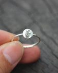 sterling silver Wildflowers ring,silver pampas grass ring,dainty flower jewelry,Thoughtful Gifts,girlfriend gift