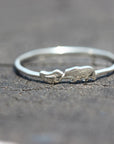 silver bear ring,sterling silver bear ring,rings,silver baby bird Ring,fashion jewelry,Polar Bear Ring,animal lover jewelry,unique jewelry