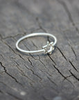 925 silver star of david ring, star ring,Pentacle Star ring,Stacking Ring,simple Jewish symbol jewelry