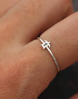 sterling silver Sea turtles Ring,custom rune ring,Personalized rune ring,Ring,silver rune jewelry,Norse Viking Symbols jewelry,1MM