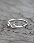 925 sterling silver infinite ring,infinite jewelry,dainty Infinity knot ring,Infinite Love ring,gift idea