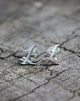 925 sterling silver Parabatai Rune studs earrings