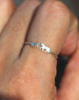 925 Sterling Silver Horse ring,sterling silver horse ring,equestrian ring,handmade silver ring,family jewelry,wild pony ring,gifts idea