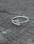 Personalized Star Moon Sun Ring,Crescent Moon ring,Custom family Initials Ring,solid 925 silver letter Ring,mother daughter jewelry,gifts