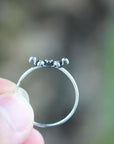 Silver custom Squirrel Ring,Solid 925 silver Personalized animal ring squirrel lover jewelry,sister jewelry,