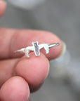 sterling silver kiss Greyhound dog ring,Greyhound jewelry,silver family jewelry,rings,Animal Rings,animal lover jewelry,beagle jewelry