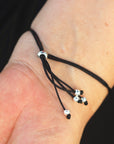 sterling silver Yoga Symbol jewelry,Yoga Bracelet,Meditation jewelry,Mindfulness jewelry,meanfully jewelry
