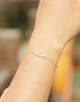 sterling silver Gorilla bracelet,orangutan bracelet,animal bracelet,monkey bracelet